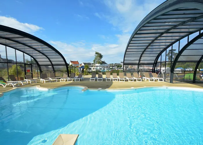 Mobil-home Confort Pres De La Avec Piscine Chauffee, 3 Chambres, Terrasse Et Parking - Fr-1-361a-74 度假居